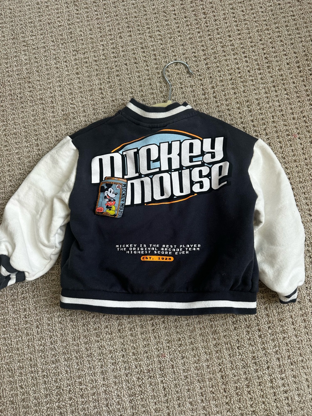 Zara Disney Kids Varsity Jacket